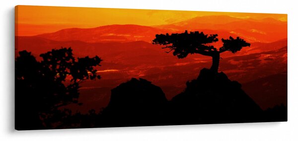 Kép - naplemente (120x50 cm)