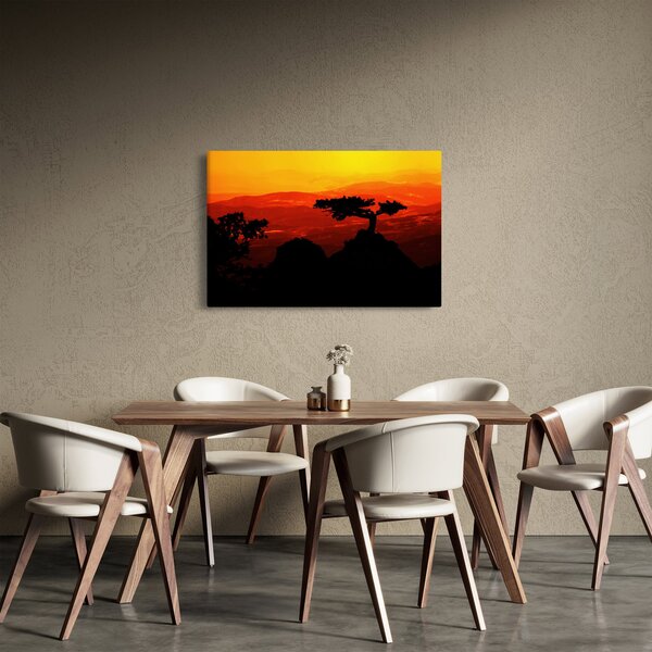 Kép - naplemente (90x60 cm)