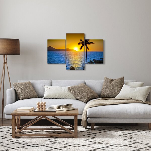 Kép - Naplemente a tenger felett (90x60 cm)