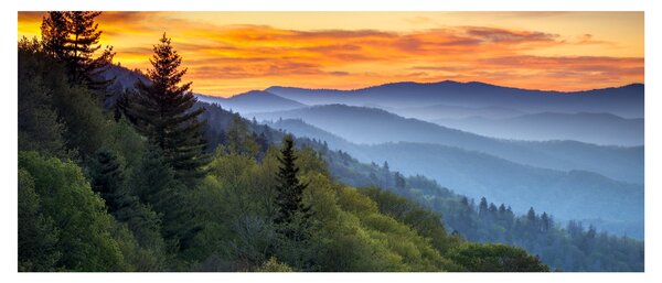 Kep - Vörös hajúak a hegyekben (120x50 cm)