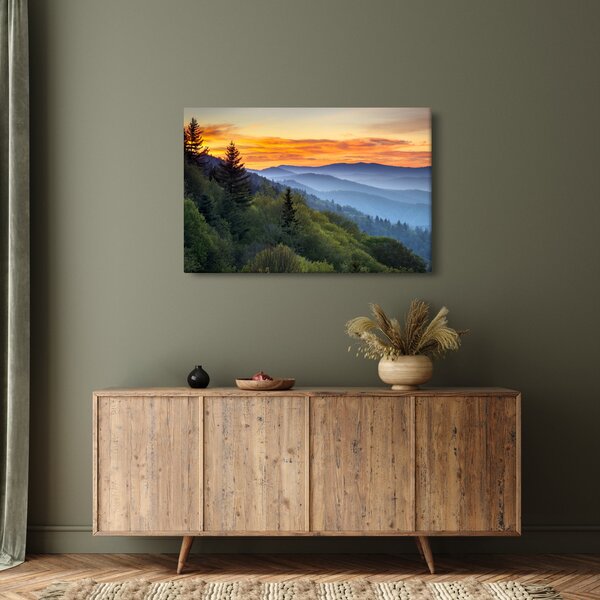 Kep - Vörös hajúak a hegyekben (90x60 cm)