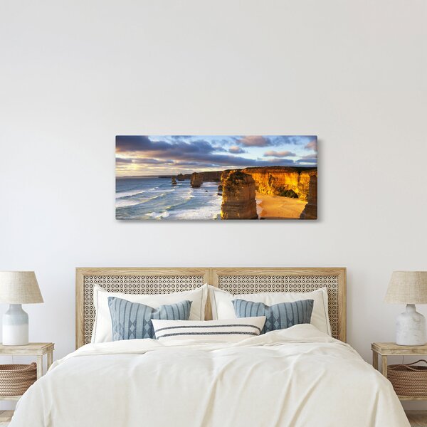 A tengeri sziklák képe (120x50 cm)