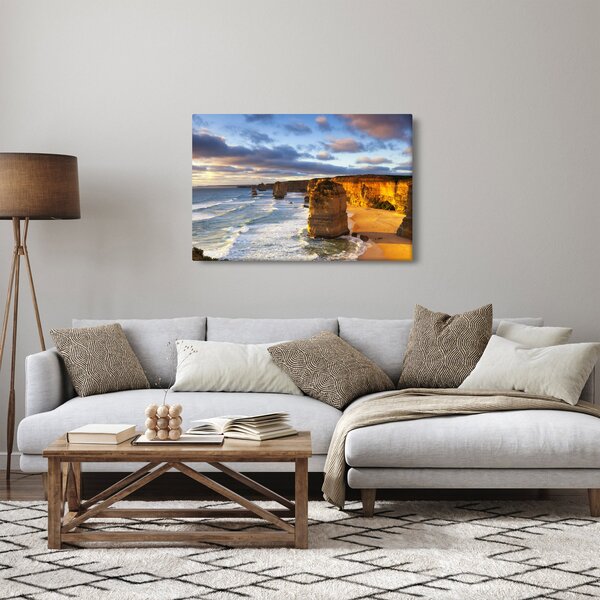 A tengeri sziklák képe (90x60 cm)