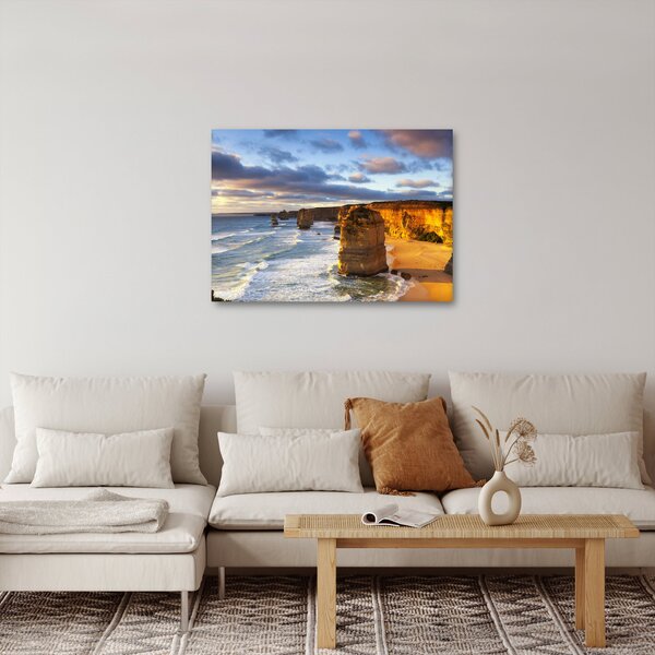 A tengeri sziklák képe (70x50 cm)