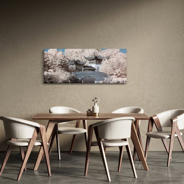 Kép - Virágzó fák Ázsiában (120x50 cm)