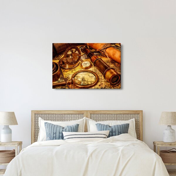 Kép - Tengerészek történelmi segédeszközei (90x60 cm)