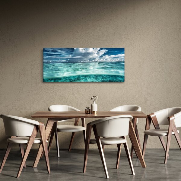 Kép - Kilátás a tengerszint alá (120x50 cm)
