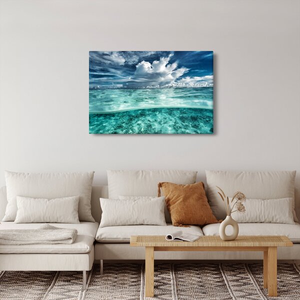 Kép - Kilátás a tengerszint alá (90x60 cm)