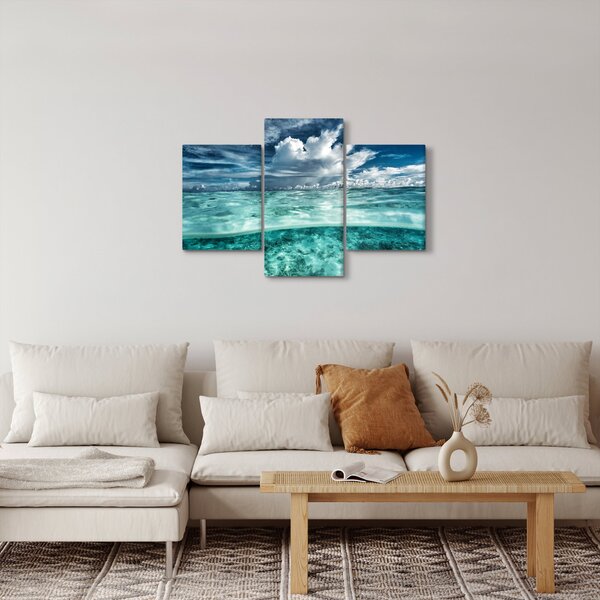Kép - Kilátás a tengerszint alá (90x60 cm)