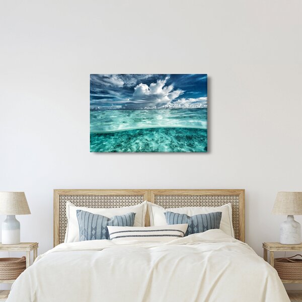 Kép - Kilátás a tengerszint alá (90x60 cm)