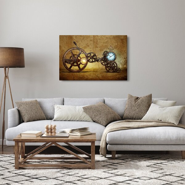 Kép a történelmi óramozgásokról (90x60 cm)
