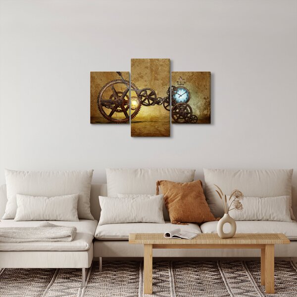Kép a történelmi óramozgásokról (90x60 cm)