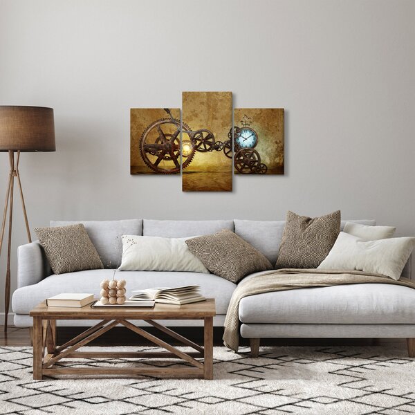 Kép a történelmi óramozgásokról (90x60 cm)