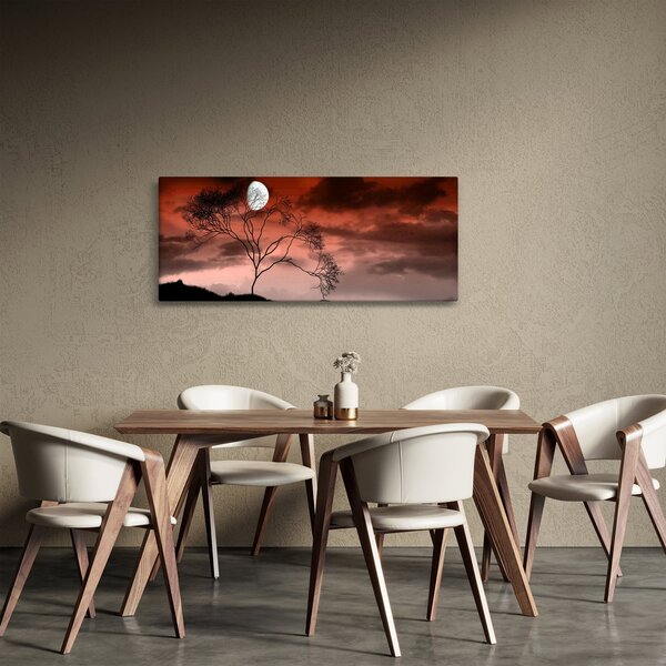 Kép - Hold megvilágítja az éjszakát (120x50 cm)