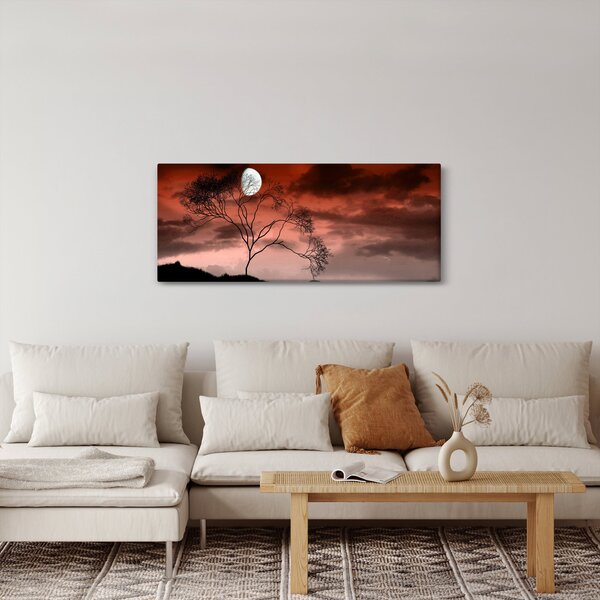 Kép - Hold megvilágítja az éjszakát (120x50 cm)