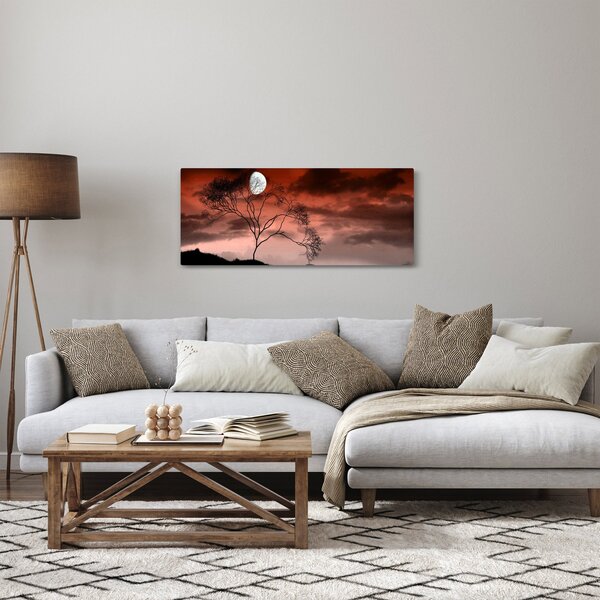 Kép - Hold megvilágítja az éjszakát (120x50 cm)