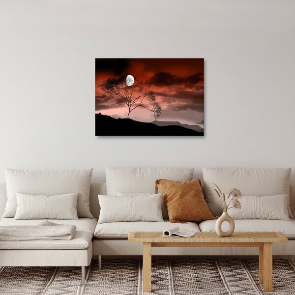 Kép - Hold megvilágítja az éjszakát (70x50 cm)