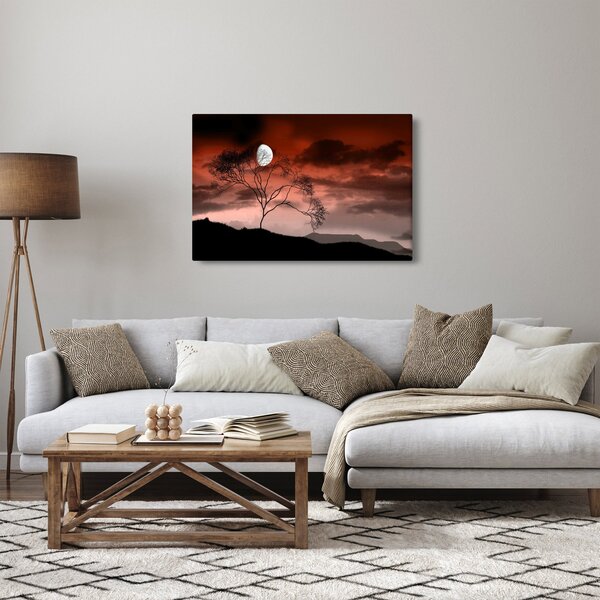 Kép - Hold megvilágítja az éjszakát (90x60 cm)
