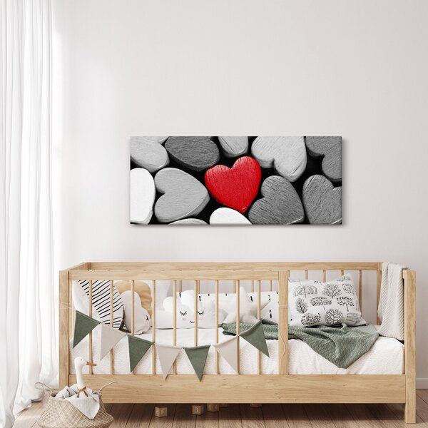 A fa szívék képe (120x50 cm)