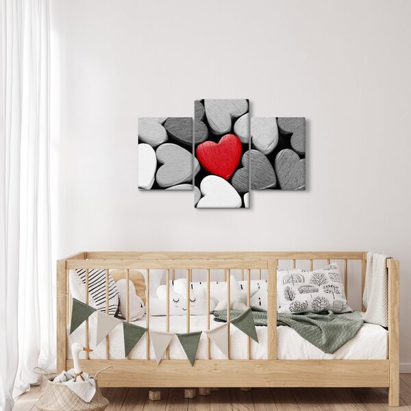 A fa szívék képe (90x60 cm)