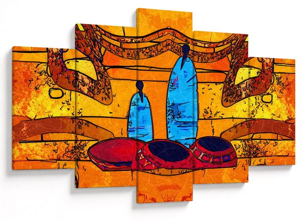 Kép - Ősi festészet (150x105 cm)