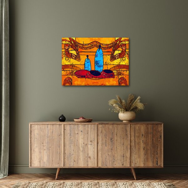 Kép - Ősi festészet (70x50 cm)