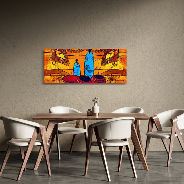 Kép - Ősi festészet (120x50 cm)