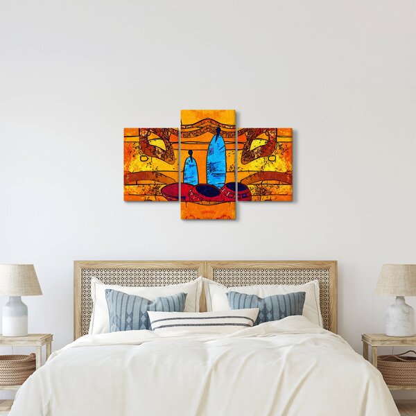Kép - Ősi festészet (90x60 cm)