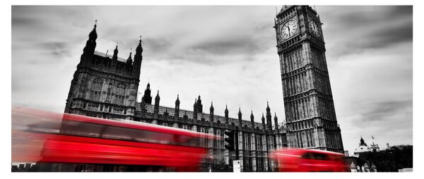 Kép - a Parlament londoni házai (120x50 cm)