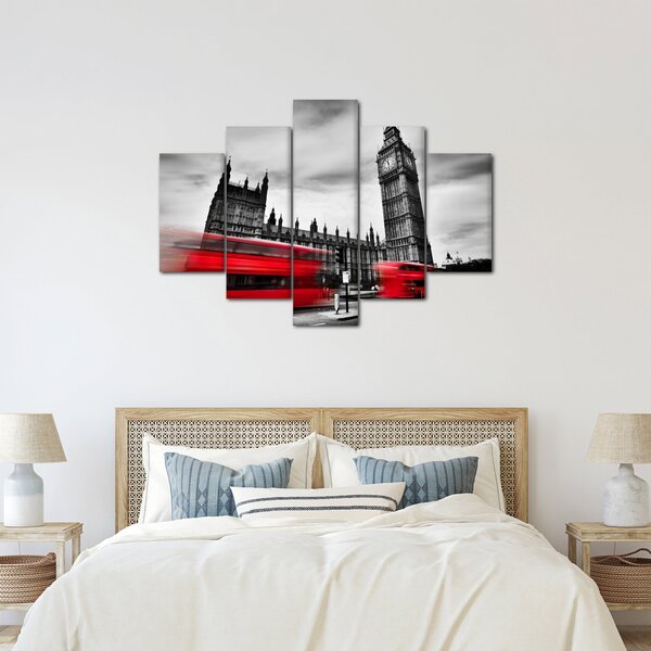 Kép - a Parlament londoni házai (150x105 cm)