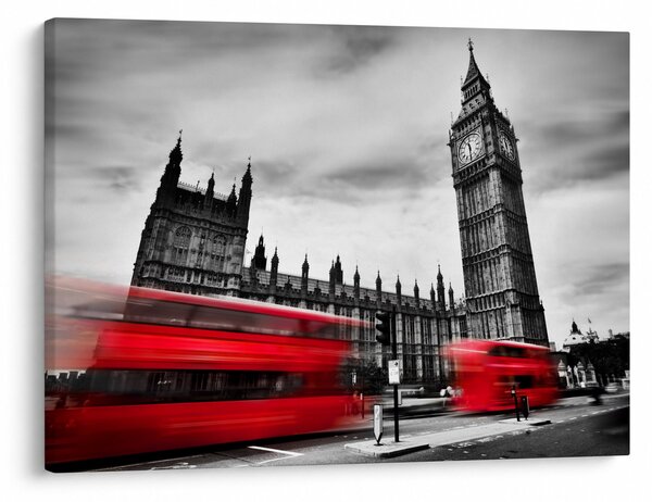 Kép - a Parlament londoni házai (70x50 cm)