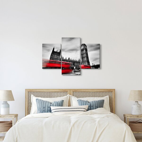 Kép - a Parlament londoni házai (90x60 cm)
