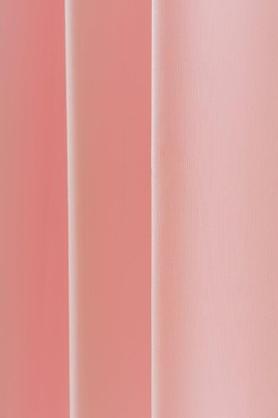 OXFORD LIGHT rózsaszín függöny 140x250 cm Felfüggesztés: Hullámos sínszalag