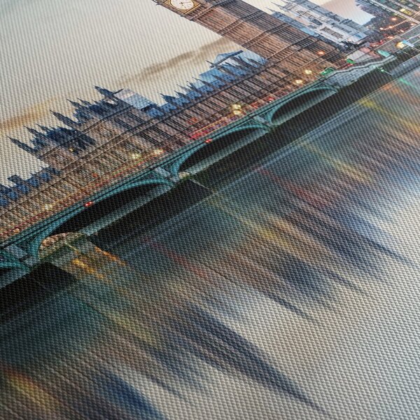 Kép - a Parlament londoni házai (90x60 cm)