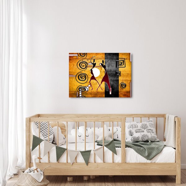 Kép - Ősi festészet (70x50 cm)