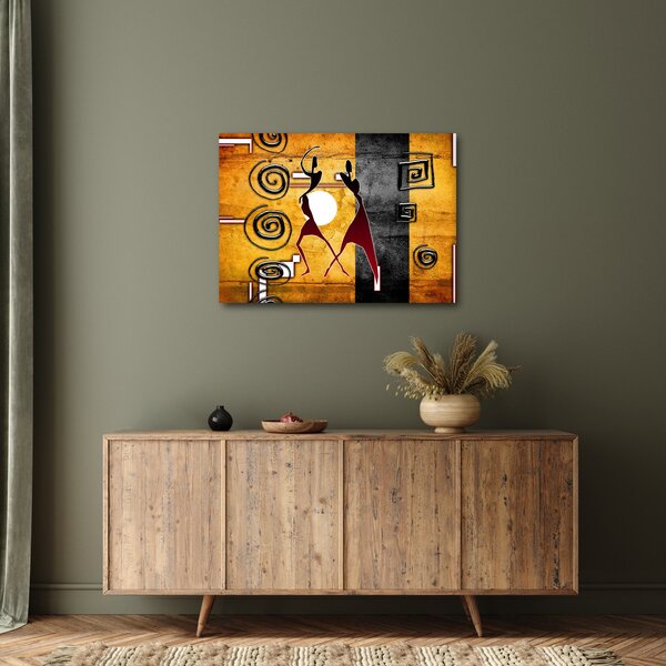 Kép - Ősi festészet (70x50 cm)