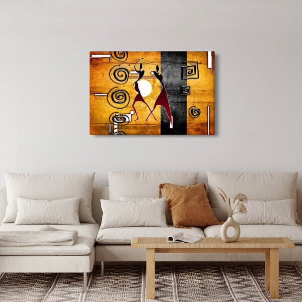 Kép - Ősi festészet (90x60 cm)