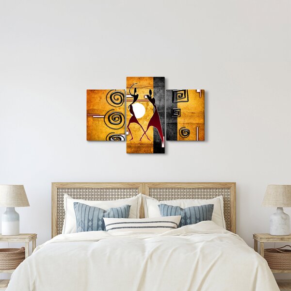 Kép - Ősi festészet (90x60 cm)