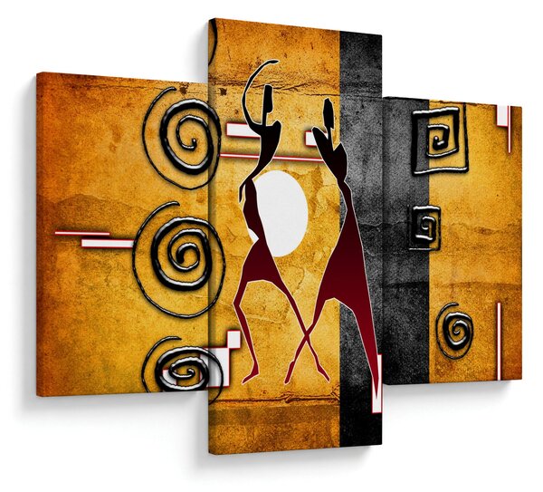 Kép - Ősi festészet (90x60 cm)