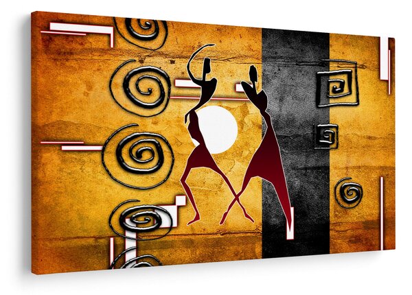Kép - Ősi festészet (90x60 cm)