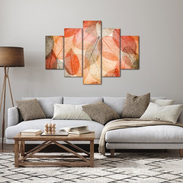 Festett őszi levelek képe (150x105 cm)