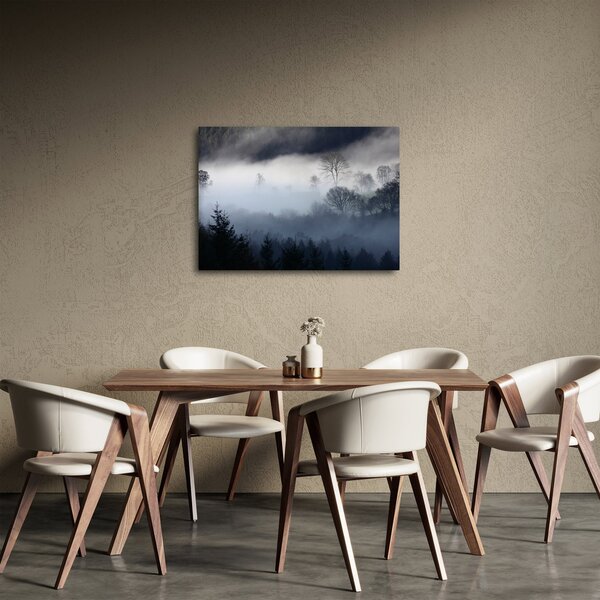 A köd képe az erdő felett (70x50 cm)