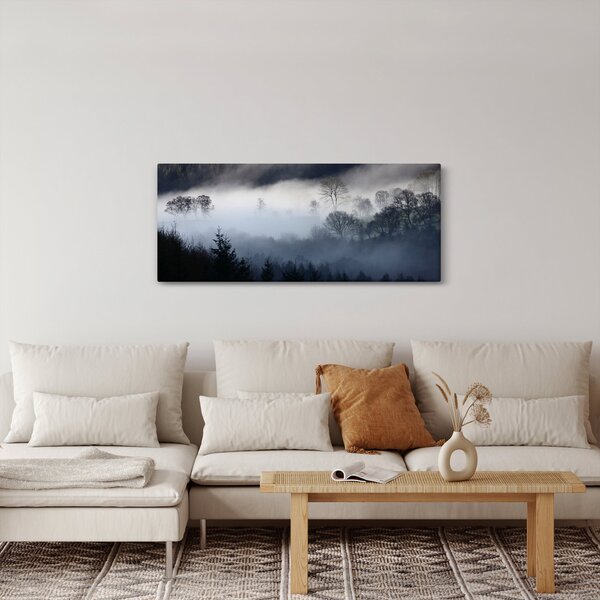 A köd képe az erdő felett (120x50 cm)