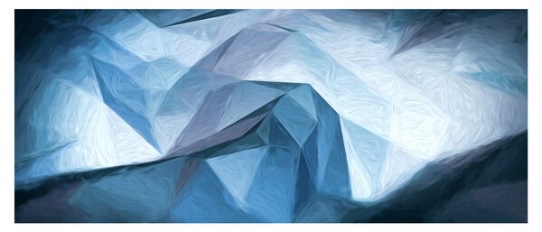 Az absztrakció képe (120x50 cm)