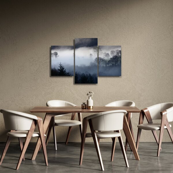 A köd képe az erdő felett (90x60 cm)