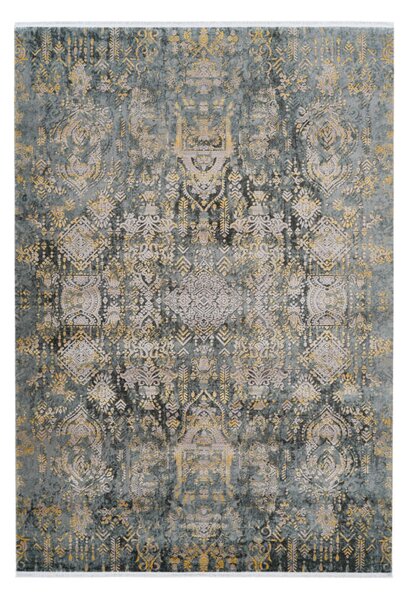 Orsay 700 szürke sárga szőnyeg 200x290 cm