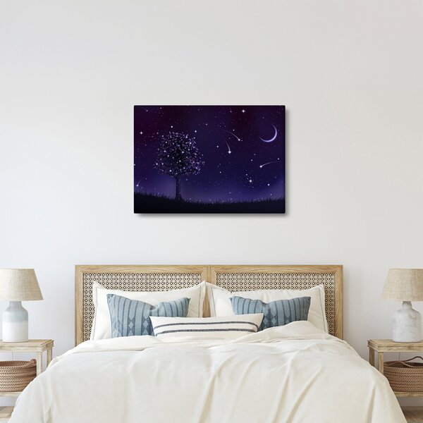 Kép - Illusztrációban fogott éj (70x50 cm)