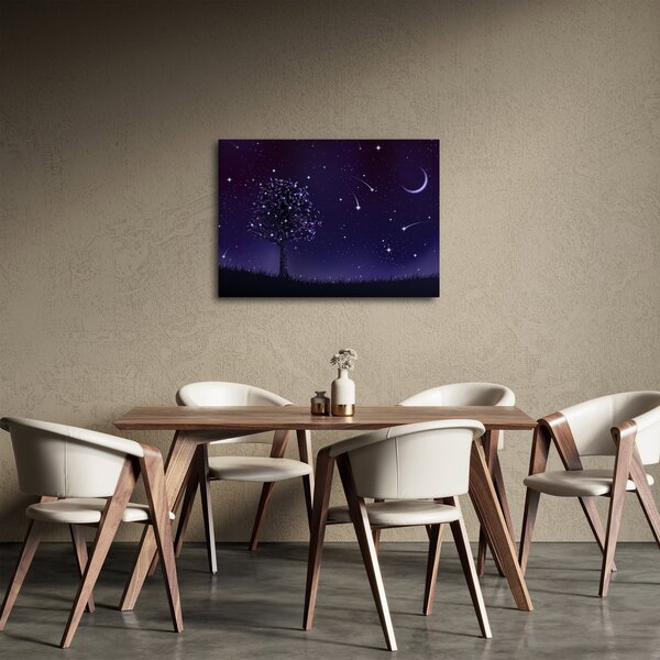 Kép - Illusztrációban fogott éj (70x50 cm)