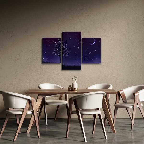 Kép - Illusztrációban fogott éj (90x60 cm)