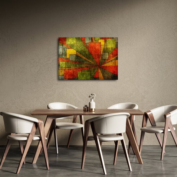 A geometriai absztrakció képe (70x50 cm)